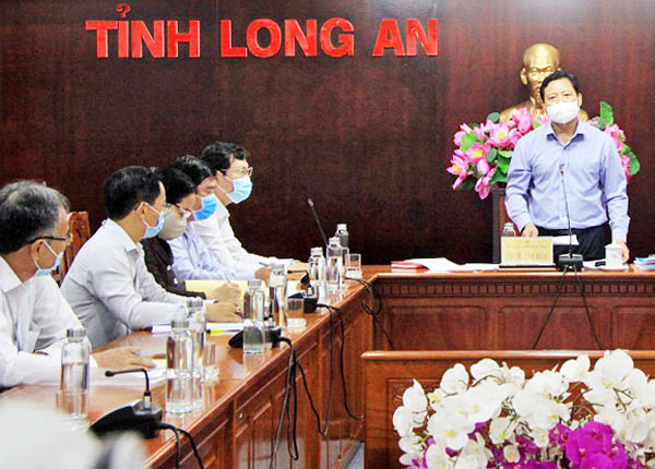 Tỉnh Long An họp ban chỉ đạo kỳ thi THPT năm 2021