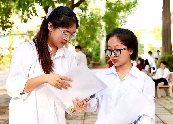 Thí sinh tham dự kỳ thi tốt nghiệp THPT