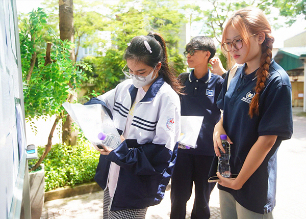 Thí sinh tham dự kỳ thi tốt nghiệp THPT 2025