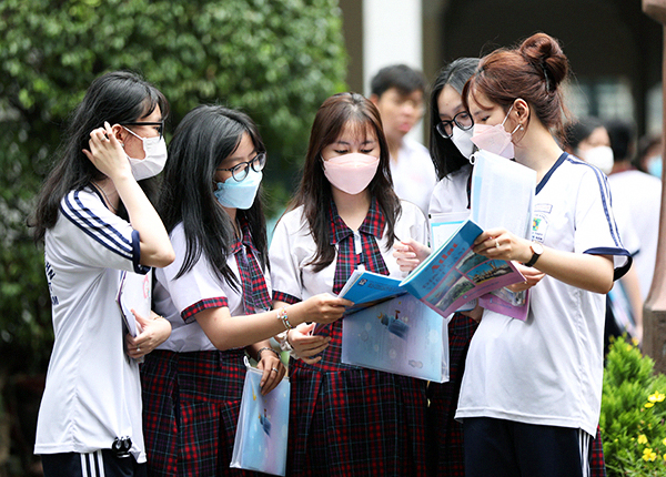 Thí sinh tham dự kỳ thi tốt nghiệp THPT