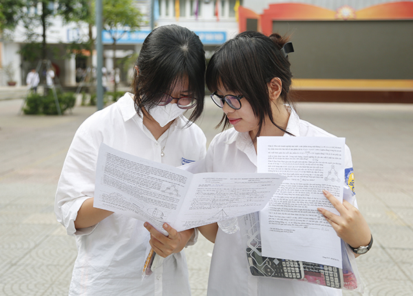 Thí sinh tham gia xét tuyển