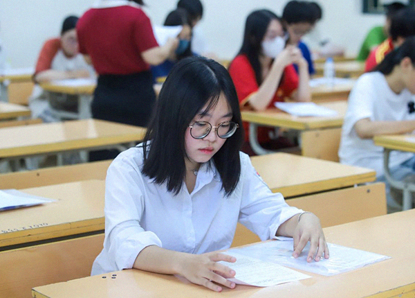 Thí sinh tham dự kỳ thi tốt nghiệp THPT