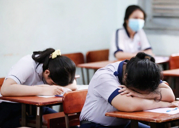 Thí sinh tham dự kỳ thi tốt nghiệp THPT