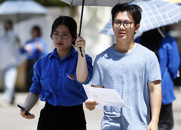 Thí sinh tham gia xét tuyển