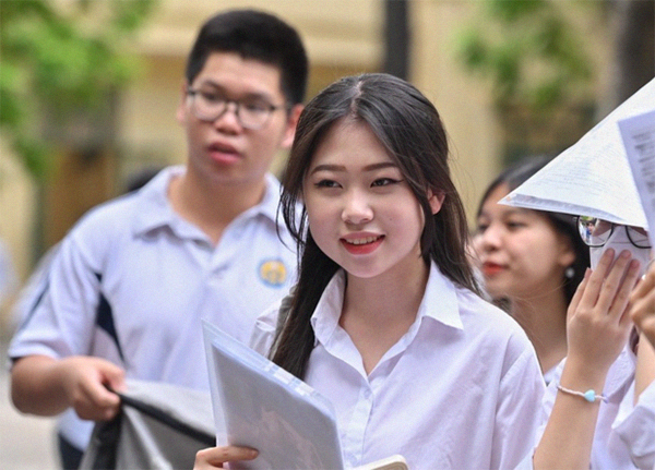 Thí sinh dự thi tốt nghiệp THPT