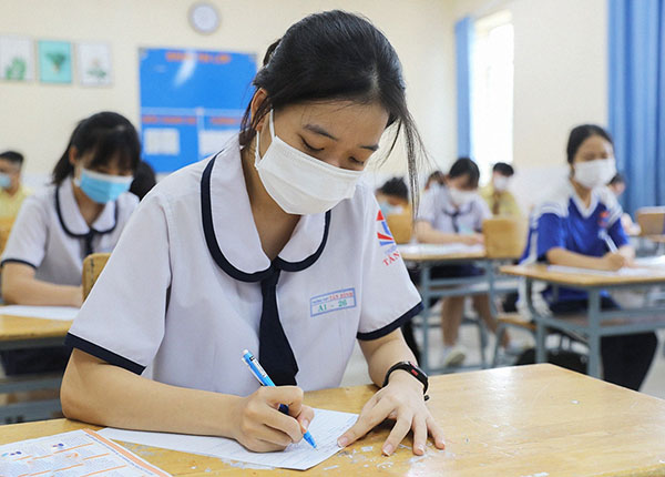 Thí sinh dự thi THPT