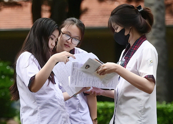 Thí sinh tham gia xét tuyển