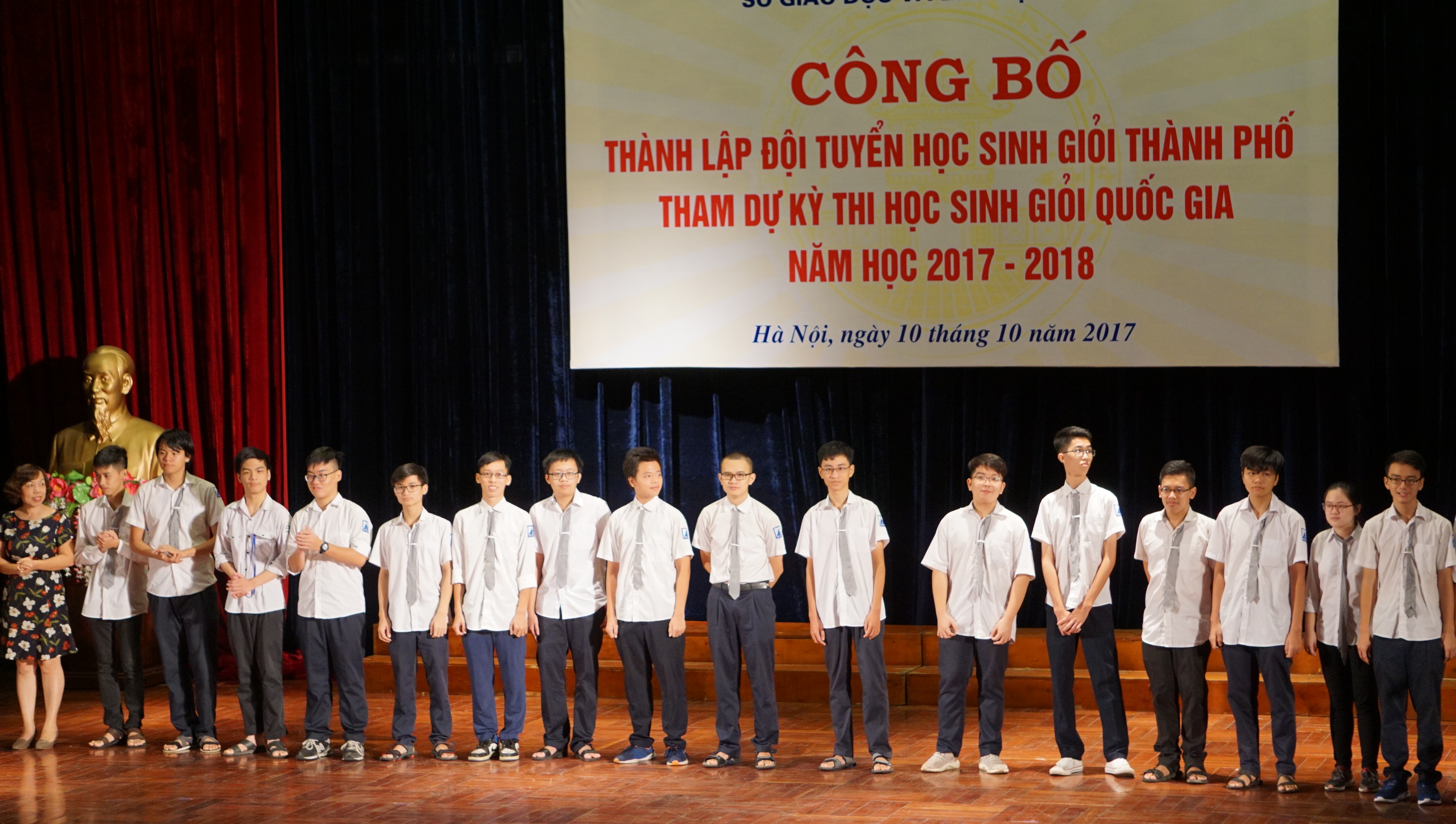 Hà Nội có 181 thí sinh dự thi học sinh giỏi quốc gia 2017 – 2018